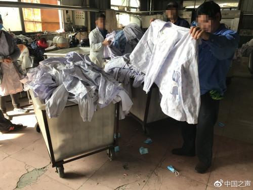 記者再訪江西三甲醫院洗滌廠:仍舊“帶血混洗” 省衛健委成立調查組