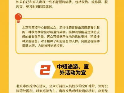 秋高氣爽外出游玩,牢記這些防護(hù)原則