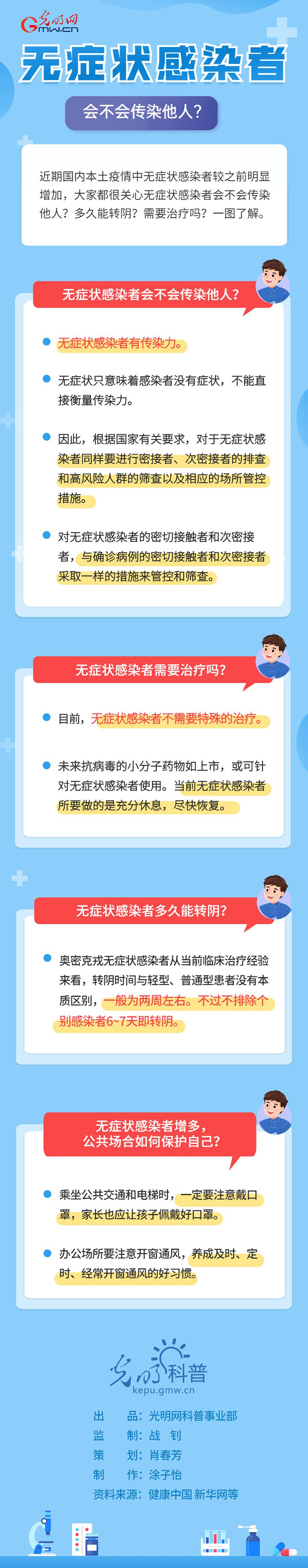 無癥狀感染者會(huì)不會(huì)傳染他人？