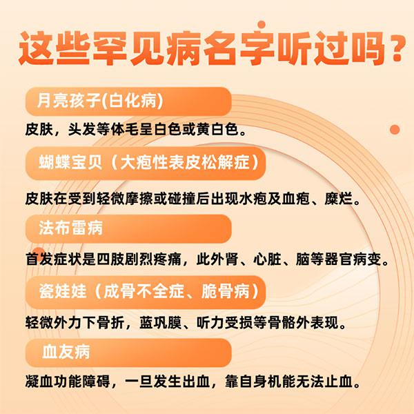 國(guó)際罕見(jiàn)病日|關(guān)于罕見(jiàn)病，你了解多少？