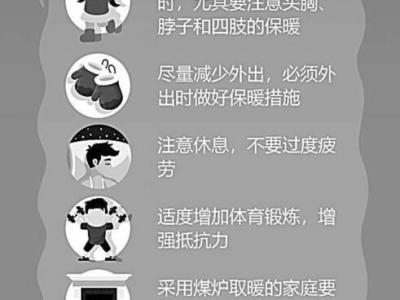 年將近，這份健康提示請收好
