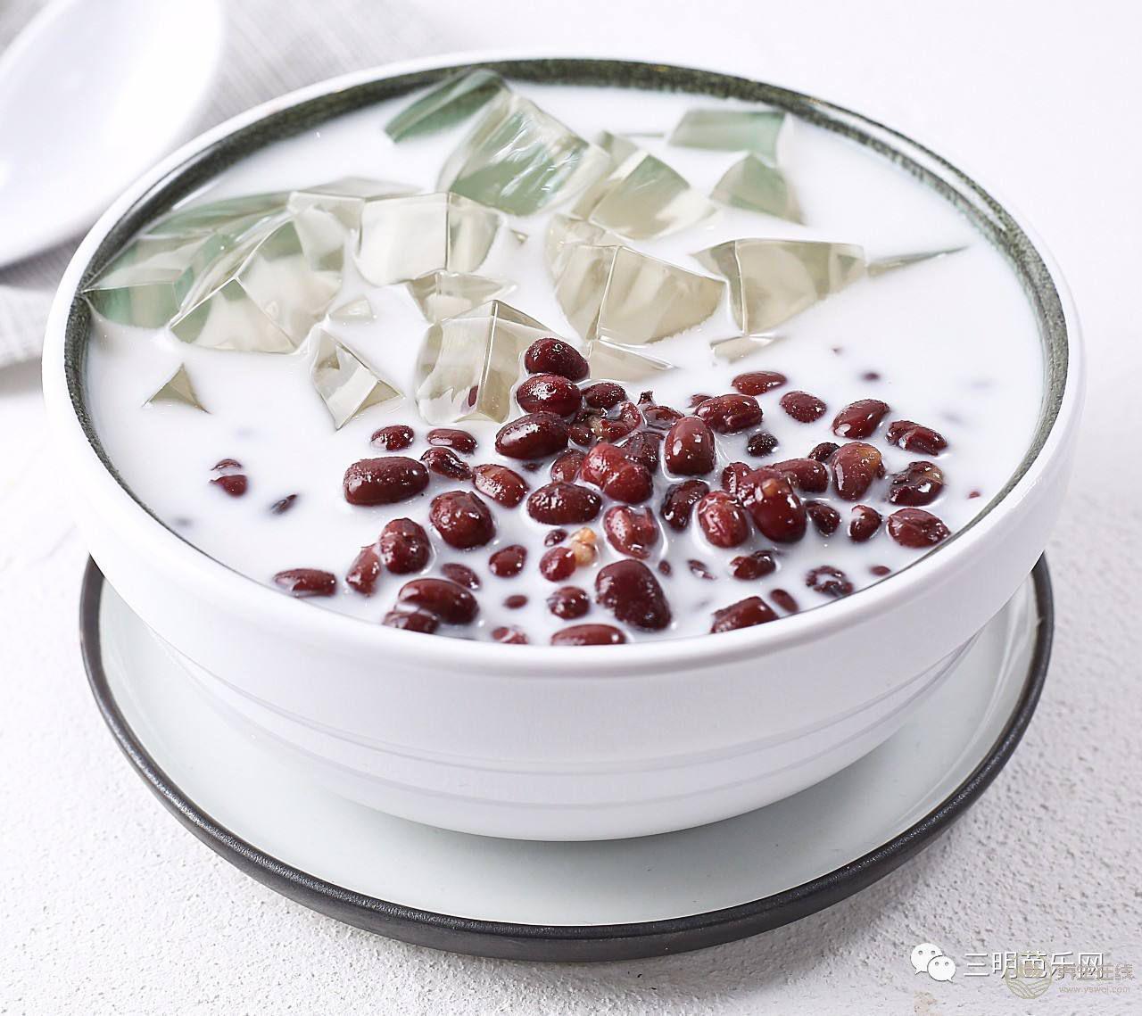 鮮奶涼粉的功效