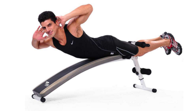 需要利用到仰臥板的五個鍛煉動作