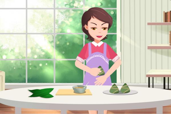速凍粽子是煮了好還是蒸的好 粽子的不同包法