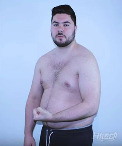 新的一年，祝你跟這個小伙一樣：減肥上癮