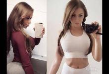 24歲女神放棄健美競技，開始健身后擁有百萬粉絲創辦自己的品牌