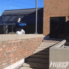 200斤的胖子還能玩跑酷？靈活到讓你懷疑眼睛