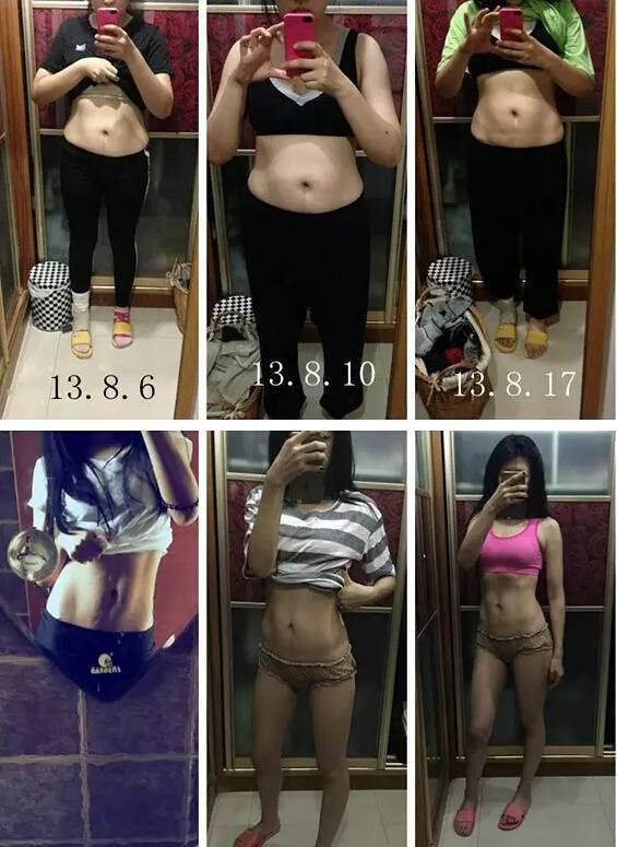 健身改變氣質故事之女生變女神