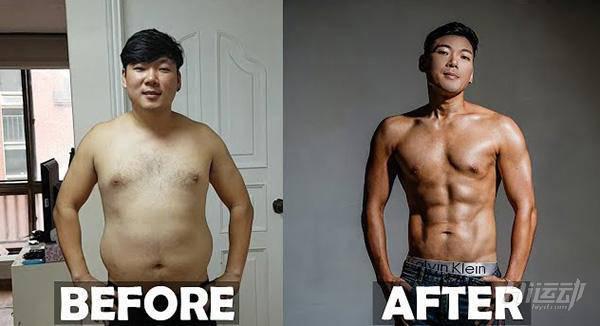 為了更好的照顧寶寶，準爸爸6個月減肥22公斤！
