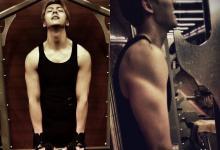 男神肌肉養成記 陳偉霆健身圖man爆