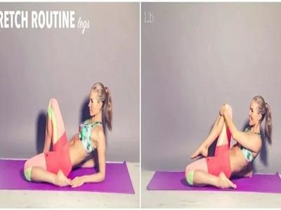 最快的瘦腿方式，女性要先做對這三組瑜伽姿勢