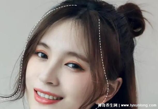 女生劉海兩邊的頭發(fā)叫什么，龍須劉海/鬢角(修飾臉型的必備)