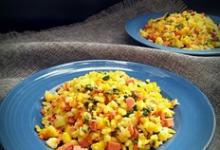 黃金炒飯的做法-家常味燒菜譜