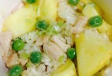 豬肉豌豆菠蘿炒飯的做法-酸甜味炒菜譜