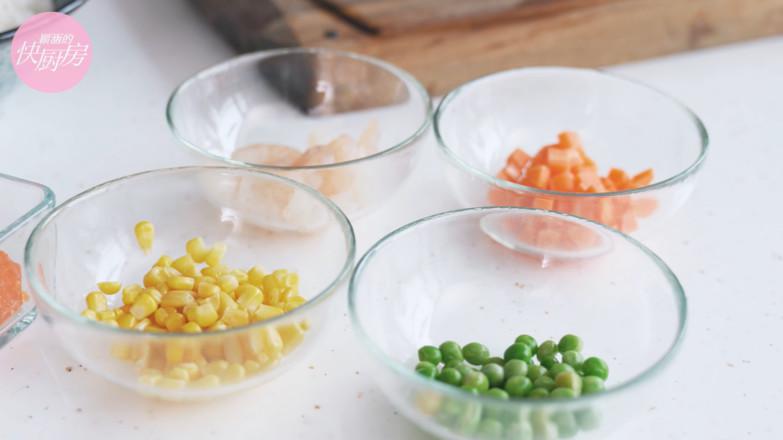 金沙炒飯的做法-咸鮮味炒菜譜