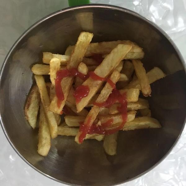 香脆薯條的做法-茄汁味炸菜譜