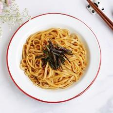 蔥油面的做法-咸鮮味拌菜譜