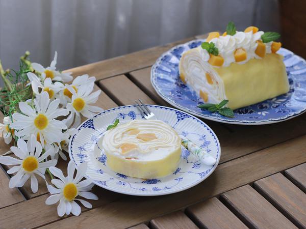 黃桃千層蛋糕卷的做法-甜味烘焙菜譜-易網(wǎng)健康養(yǎng)生網(wǎng) 黃桃千層蛋糕卷的做法-甜味烘焙菜譜