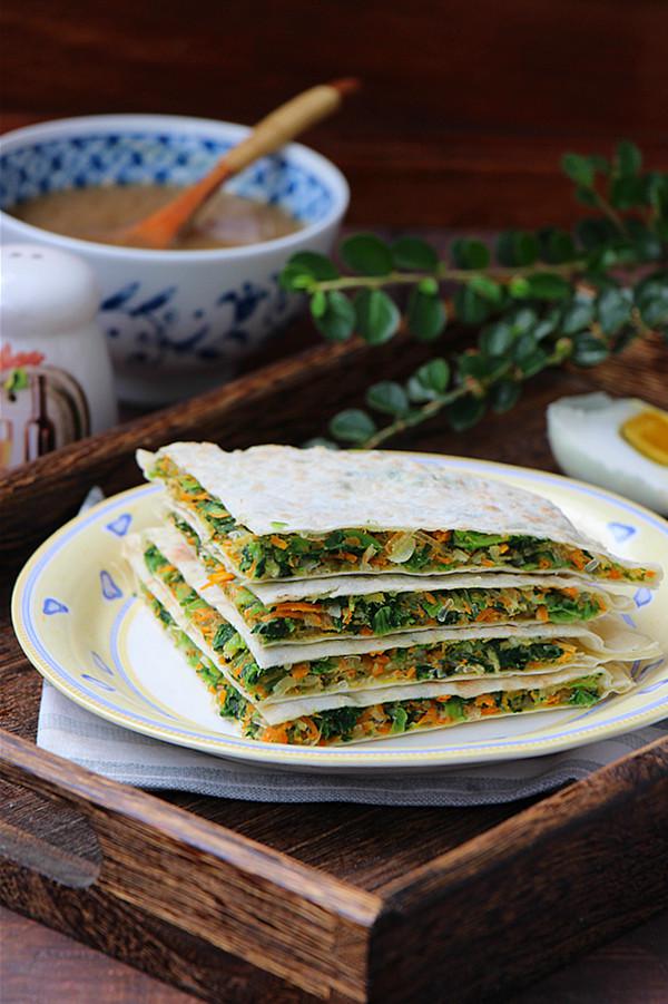 烙菜饃的做法-家常味烙菜譜