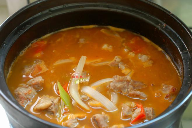 砂鍋牛腩的做法-家常味燉菜譜