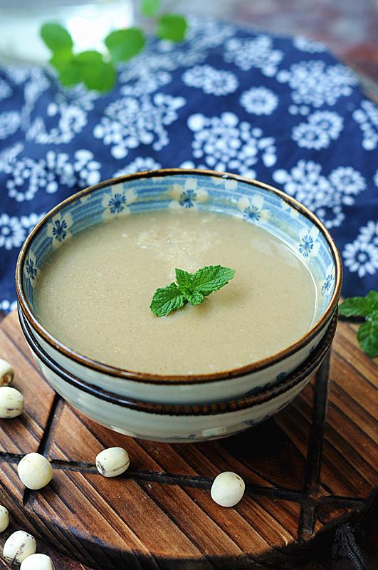 蓮子綠豆羹的做法-家常味煮菜譜