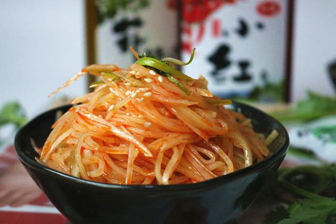 熗拌土豆絲的做法-香辣味拌菜譜