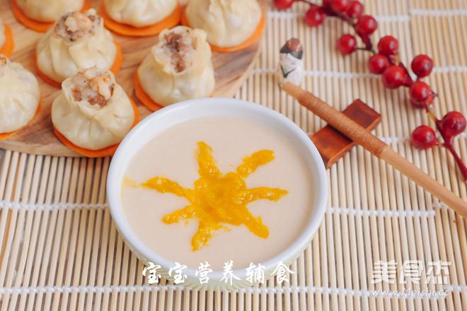 三文魚南瓜米粉的做法-家常味蒸菜譜