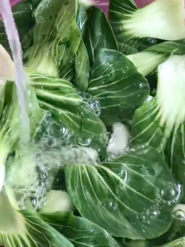 香菇青菜的做法-咸鮮味炒菜譜