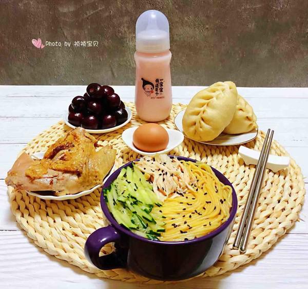 雞絲青瓜涼面的做法-家常味煮菜譜