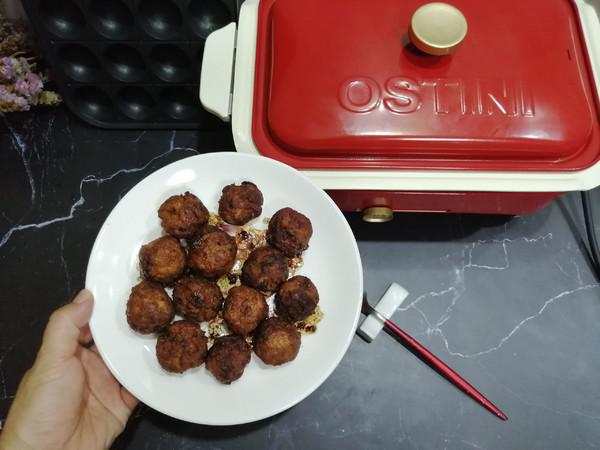 醋溜雞肉丸子的做法-酸甜味煎菜譜