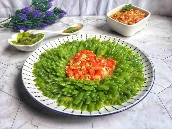 剁椒肉末抱苦瓜的做法-香辣味炒菜譜