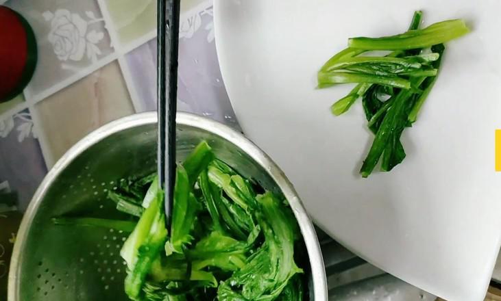 澆汁油麥菜的做法-咸鮮味其它工藝菜譜