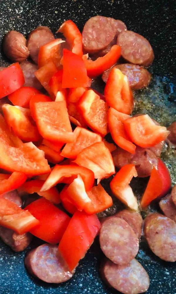 紅椒牛肉腸的做法-家常味炒菜譜