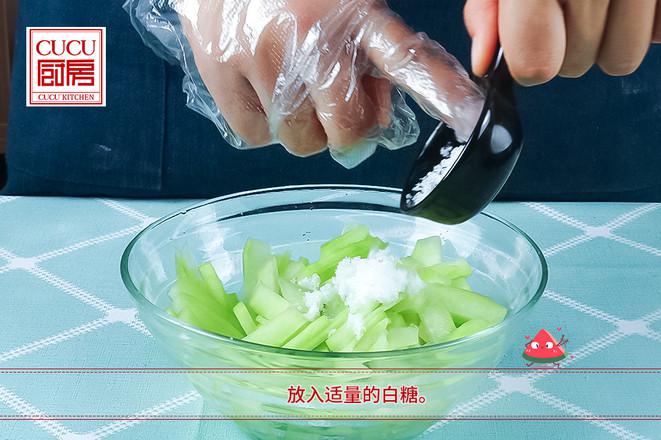 糖醋西瓜皮的做法-酸甜味拌菜譜