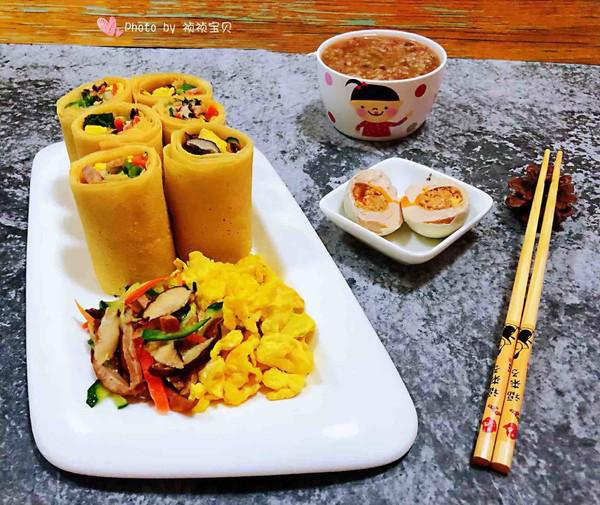 雞蛋時(shí)蔬煎餅卷的做法-咸鮮味炒菜譜-易網(wǎng)健康養(yǎng)生網(wǎng) 雞蛋時(shí)蔬煎餅卷的做法-咸鮮味炒菜譜