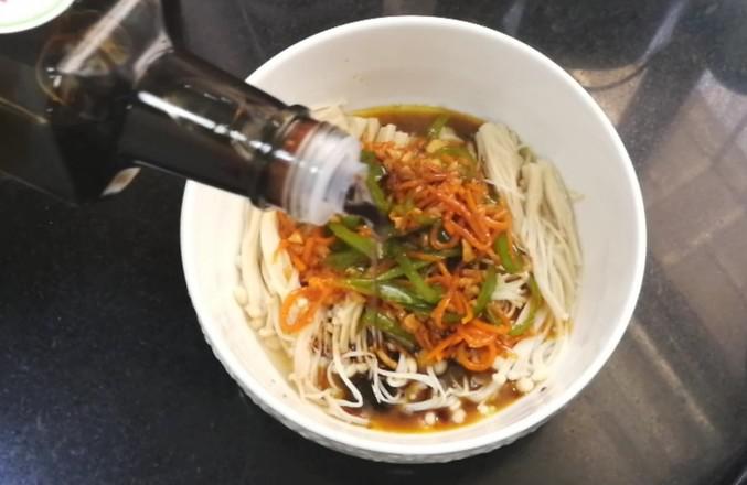 涼拌金針菇的做法-酸甜味拌菜譜