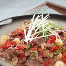 蔥爆羊腿子的做法-家常味炒菜譜