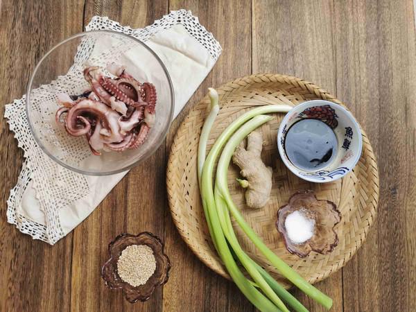 五分鐘撤離廚房的快手菜，好吃停不下來的——蔥絲涼拌八帶爪的做法-咸鮮味拌菜譜