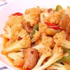 家常炒菜花的做法-家常味炒菜譜