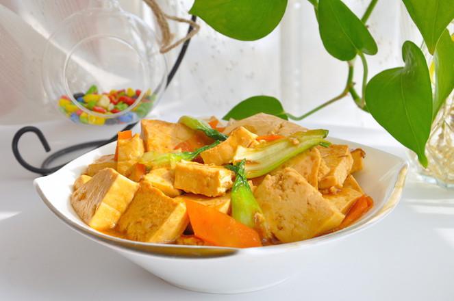 蠔油燉北豆腐的做法-家常味燉菜譜