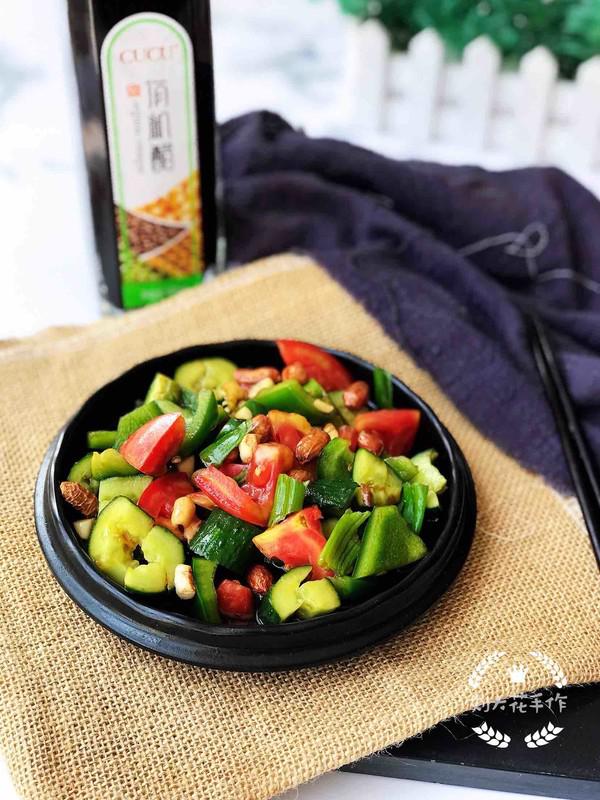 老醋四樣的做法-酸甜味拌菜譜