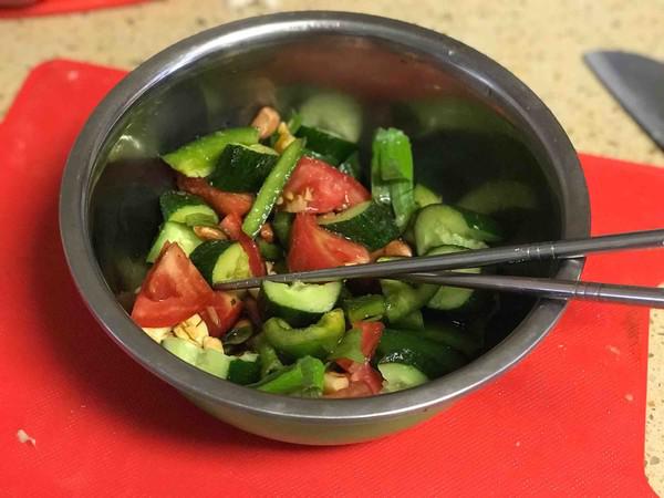 老醋四樣的做法-酸甜味拌菜譜