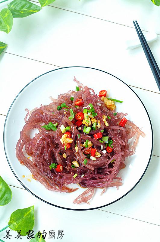 涼拌海石花的做法-香辣味拌菜譜