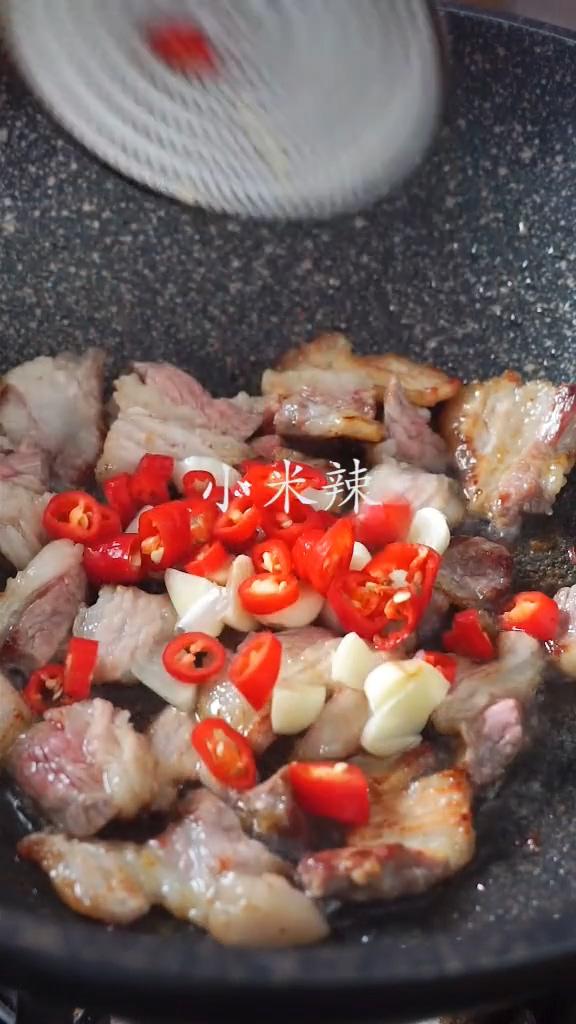 家常小炒四季豆的做法-咸鮮味炒菜譜