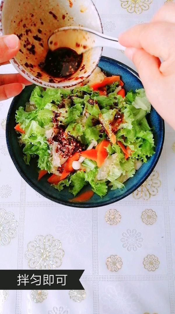 酸甜菌菇拌菜的做法-酸甜味拌菜譜