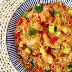 涼拌酸辣魔芋結的做法-酸辣味拌菜譜