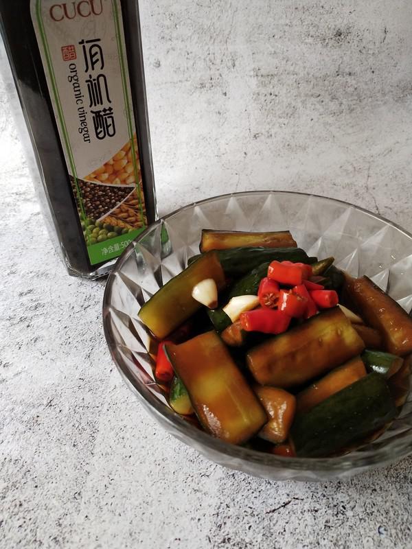 醋泡黃瓜的做法-酸辣味腌菜譜
