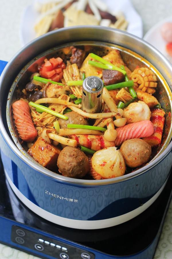 水煮雙菇的做法-麻辣味煮菜譜