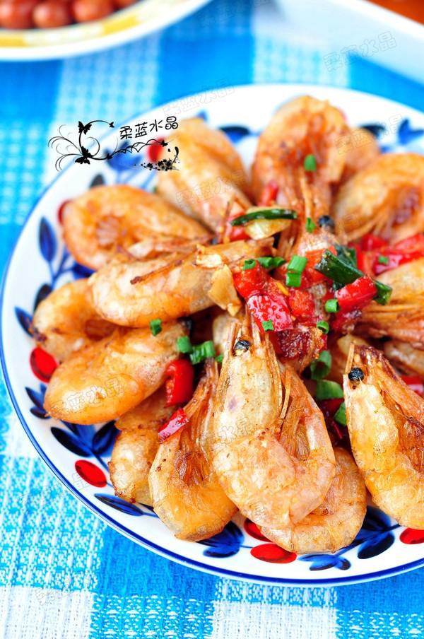 香酥北極蝦的做法-家常味炸菜譜