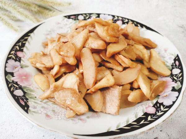 菱角米炒肉的做法-咸鮮味炒菜譜